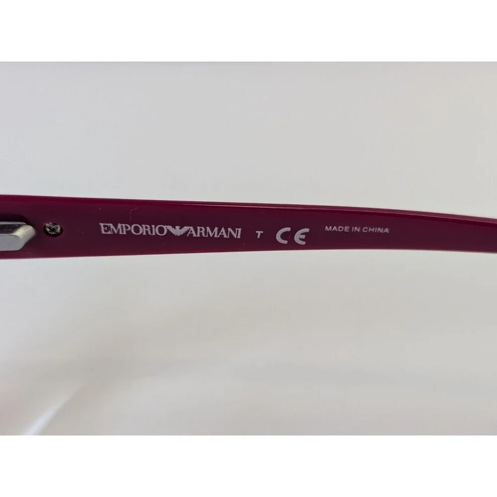 Emporio Armani EA 3023 5199 Cyclamen Purple Eyeglasses Frames 52-17-140 Ex Cond